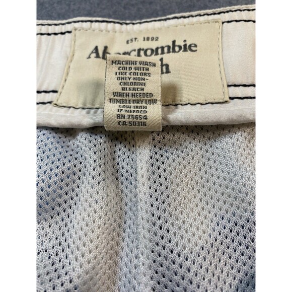Vintage Abercrombie & Fitch Mens Board Shorts Swim Trunks Size Small - Picture 13 of 14